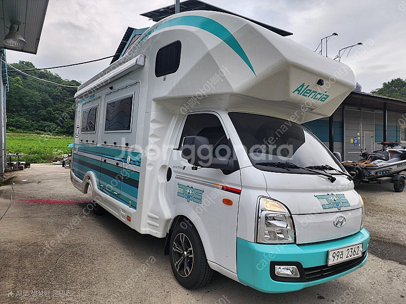 카페음료셋팅 - 24년식 푸드트럭캠핑카 판매합니다!!--2