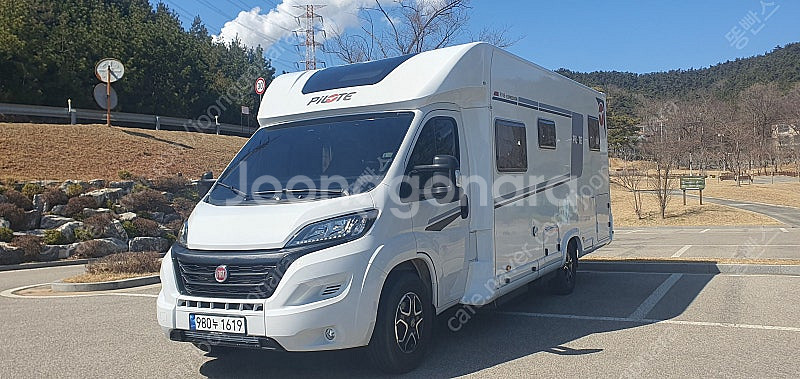 피아트 파일럿 P746GJ 22년12월등록 수입 중고캠핑카 판매--2