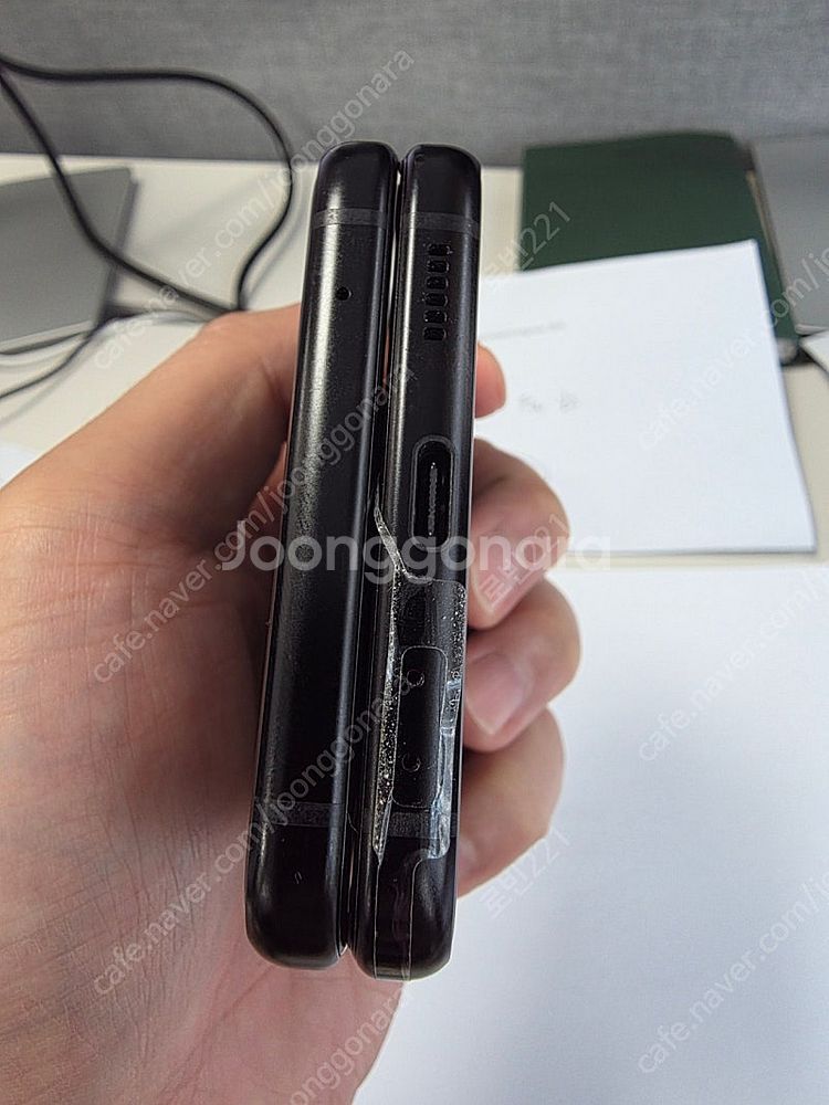상태A) 갤럭시 Z Flip3 블랙 5월초 디스플레이,...--9