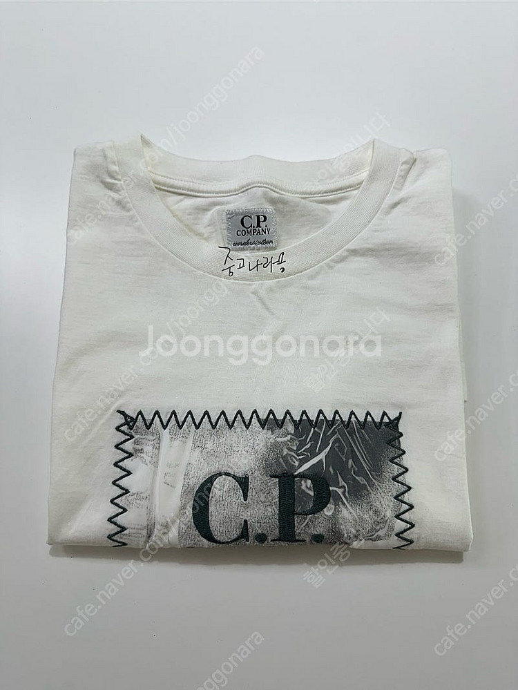 CP company 키즈 반팔 아이보리 14Y--0
