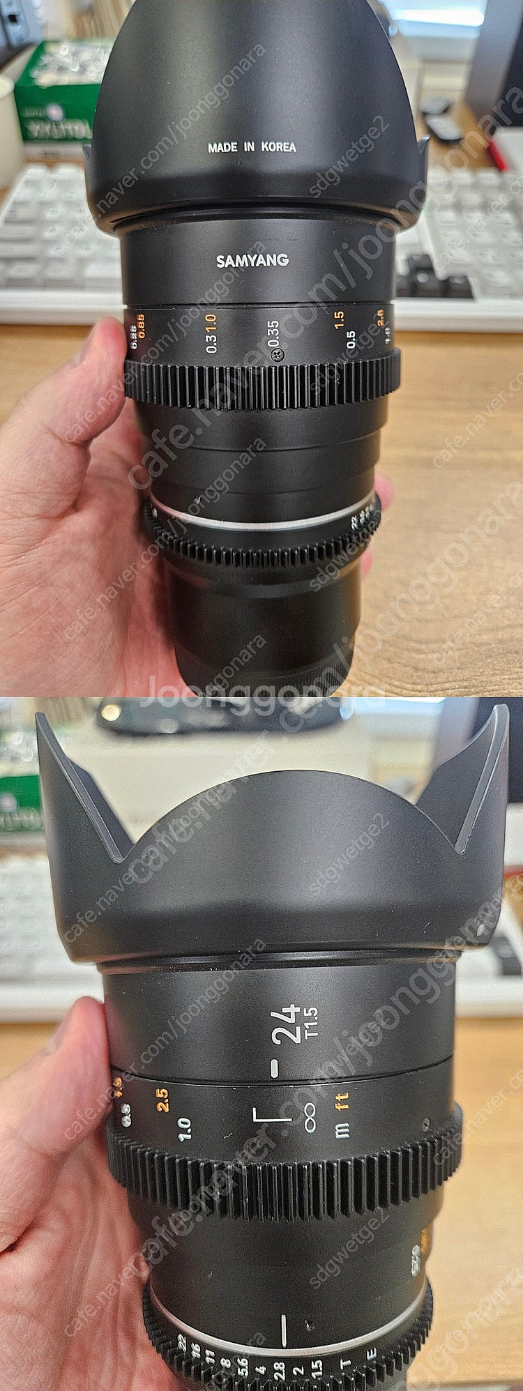 삼양 VDSLR 24mm t1.5 mk2 소니FE마운트...--0