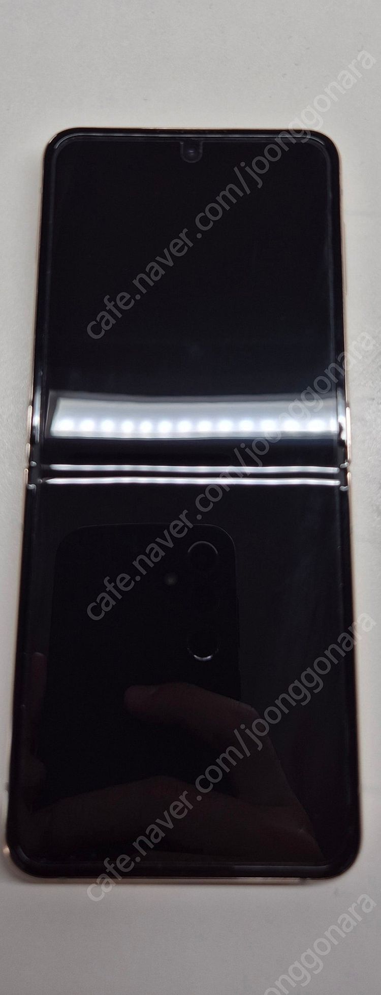 갤럭시 Z 플립4 핑크골드 256GB--3