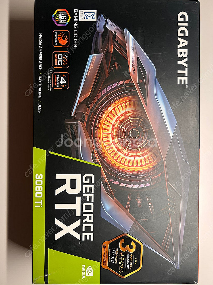 As남음)GIGABYTE RTX 3080Ti 게이밍OC--8