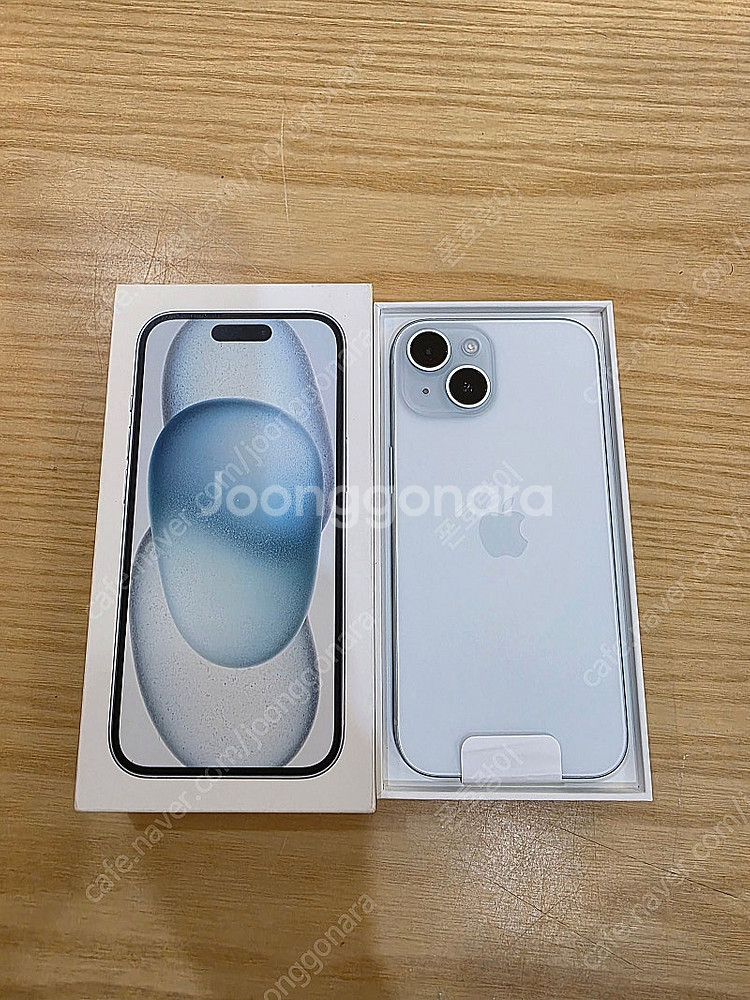 아이폰15블루128gb 자급제단순개봉미사용판매합니다--0