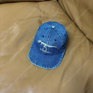 Supreme 슈프림 쥬라기 워시드 데님 6패널 볼캡 모자 (Denim)