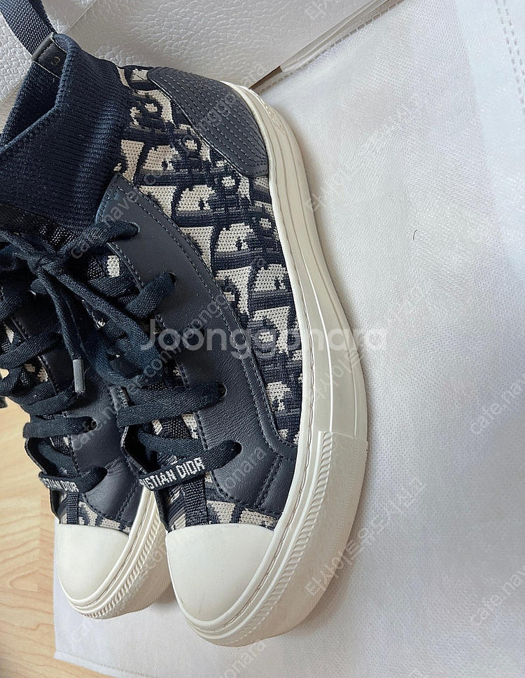 (풀박스)디올 Dior 워크앤디올 오블리크 하이탑 여성...--0