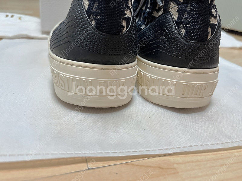 (풀박스)디올 Dior 워크앤디올 오블리크 하이탑 여성...--6