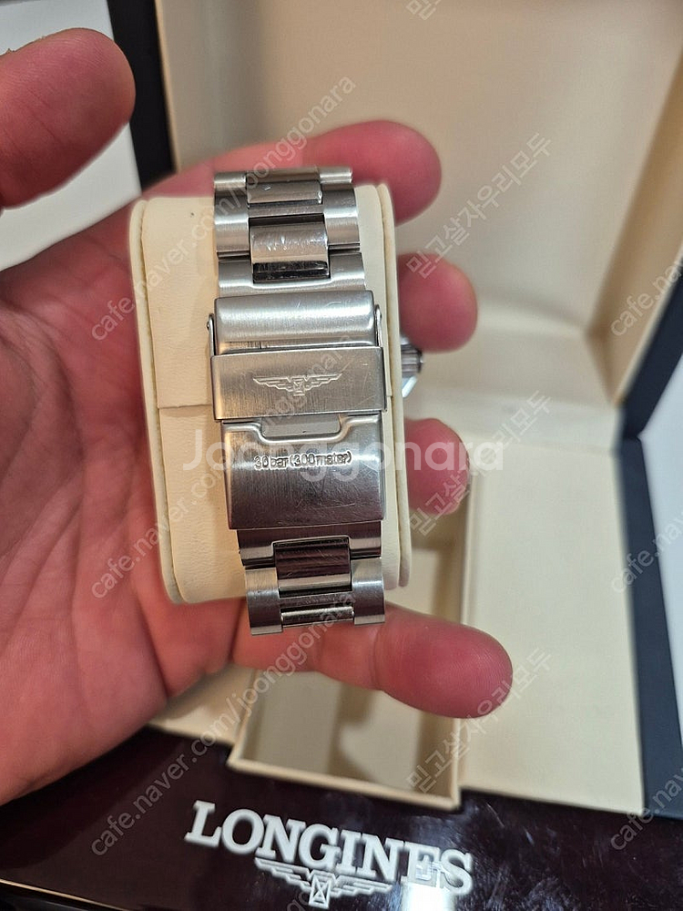 론진 하이드로 콘퀘스트 쿼츠 41mm 판매--2