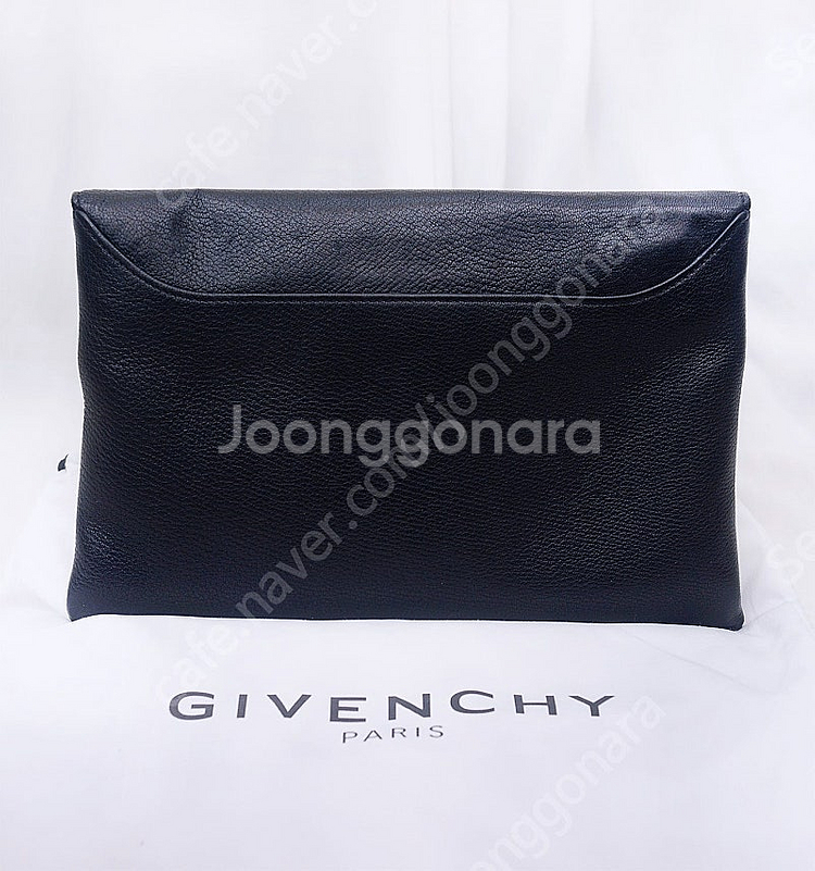 지방시 (GIVENCHY) 안티고나 엔벨로프 블랙 미디...--2