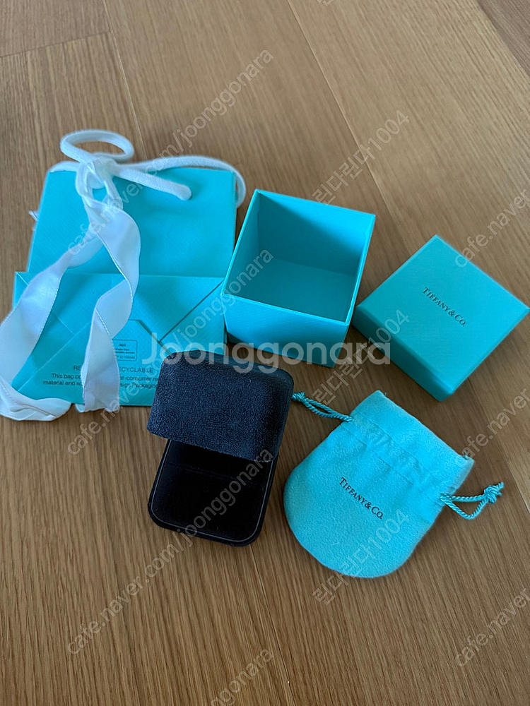 정품 티파니 반지 케이스--0