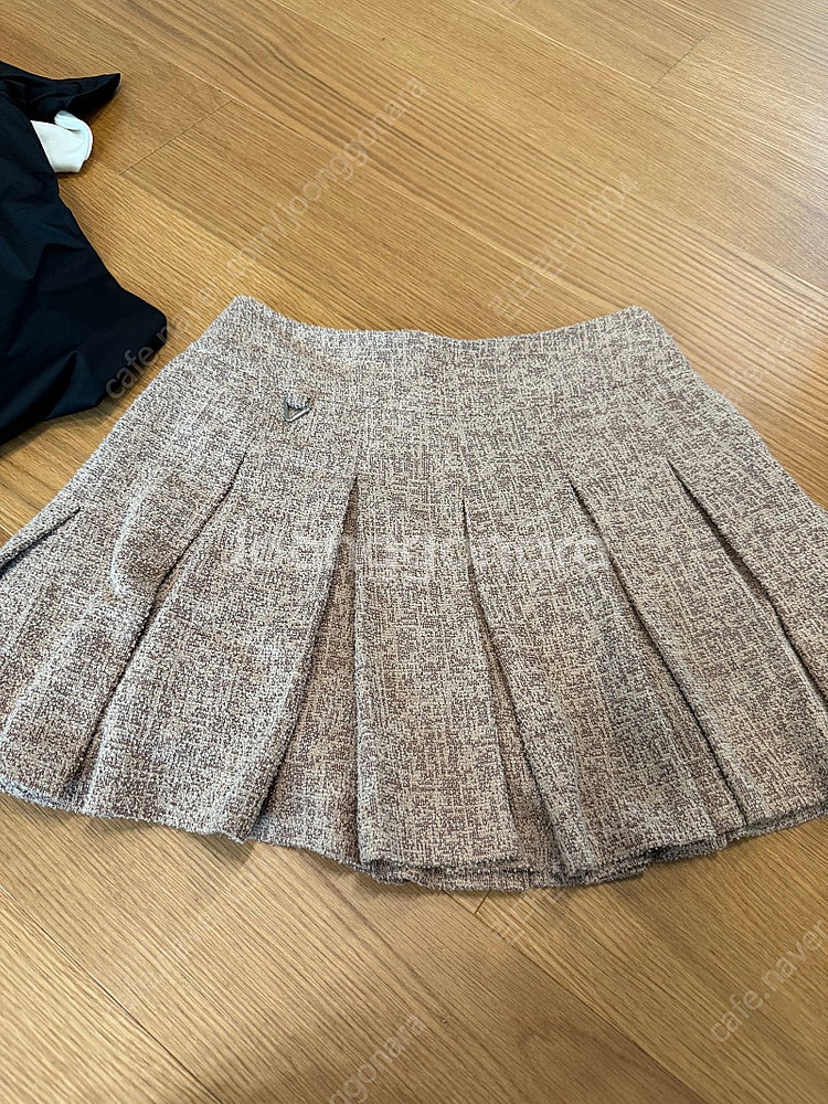 정품 사우스케이프 트위드 스커트--0