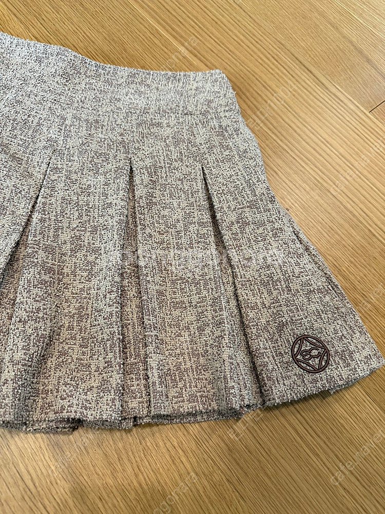 정품 사우스케이프 트위드 스커트--1