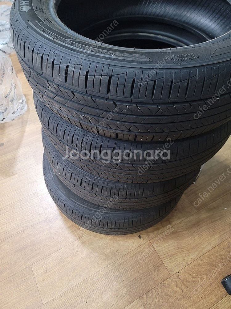중고타이어 한국타이어 키너지EX 165 60 15 한대...--0