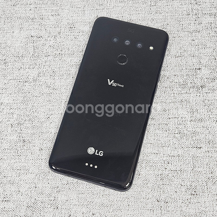 기능정상 외관깔끔 LG V50 블랙색상 128G 9만원...--0