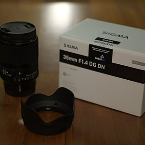 시그마 35mm DGDN ART 아트 f 1.4 L마운트