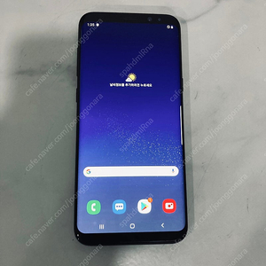 갤럭시 S8플러스+ 블랙 128기가 무잔상 매우깔끔한기기 7만5천원 판매합니다!!