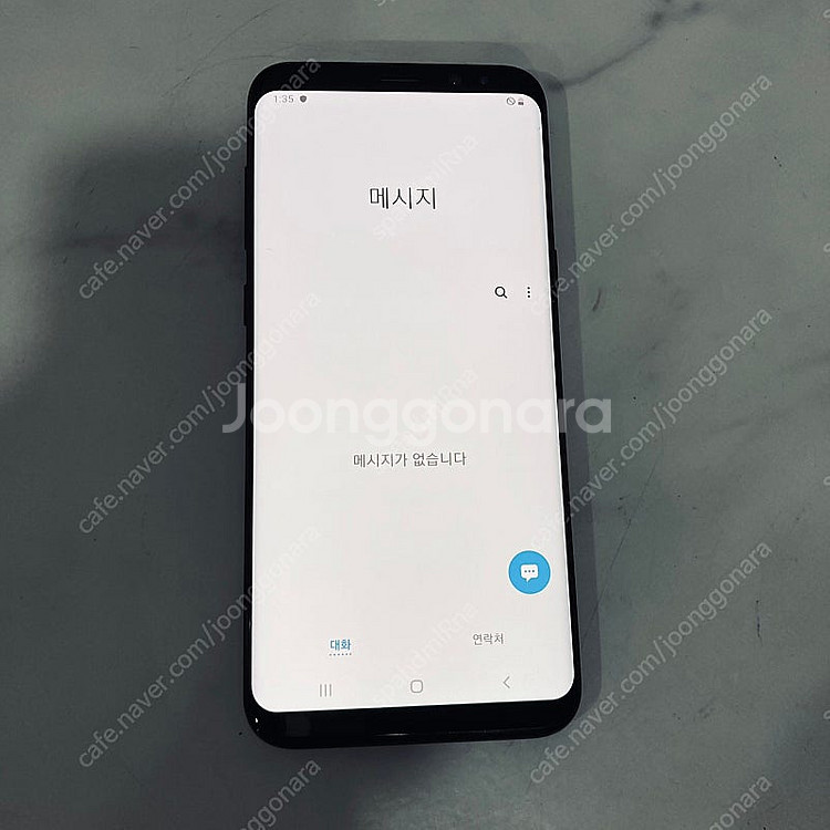 갤럭시 S8플러스+ 블랙 128기가 무잔상 매우깔끔한기...--5