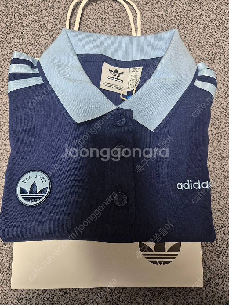아디다스 크롭 폴로 셔츠 ( 새상품 )--0