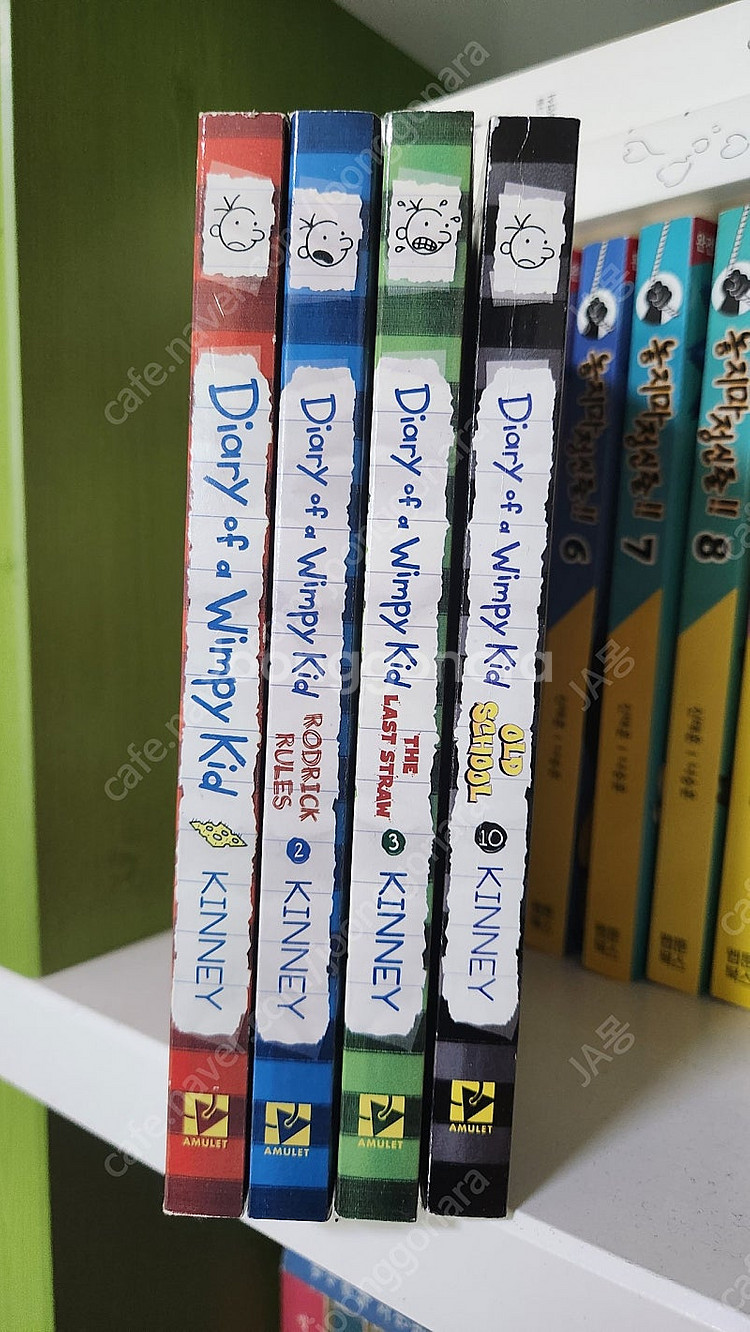 윔피키드 7권 ㅣ한글(3권)+원서(4권)+윔피키드에코백...--5