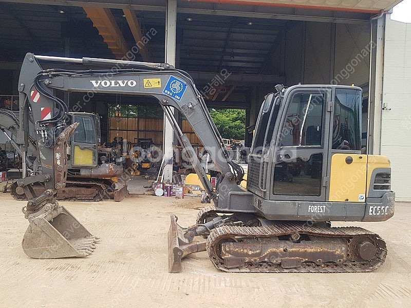 02굴삭기 볼보EC55C (집게장착) 2012년 상태A급 팝니다.--5