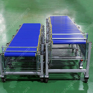 자바라컨베이어 물류센터 물류포장 컨테이너하차 컨베이어벨트 새상품 중고