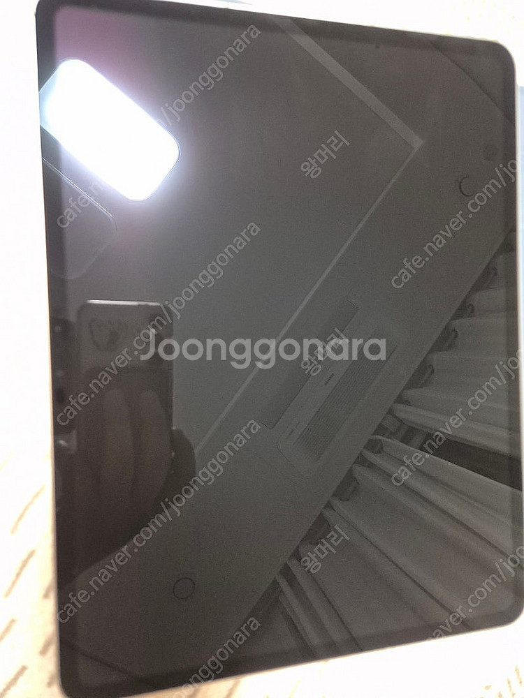 아이패드 13 M4 256 실버 셀룰러+정품 폴리오 케...--8