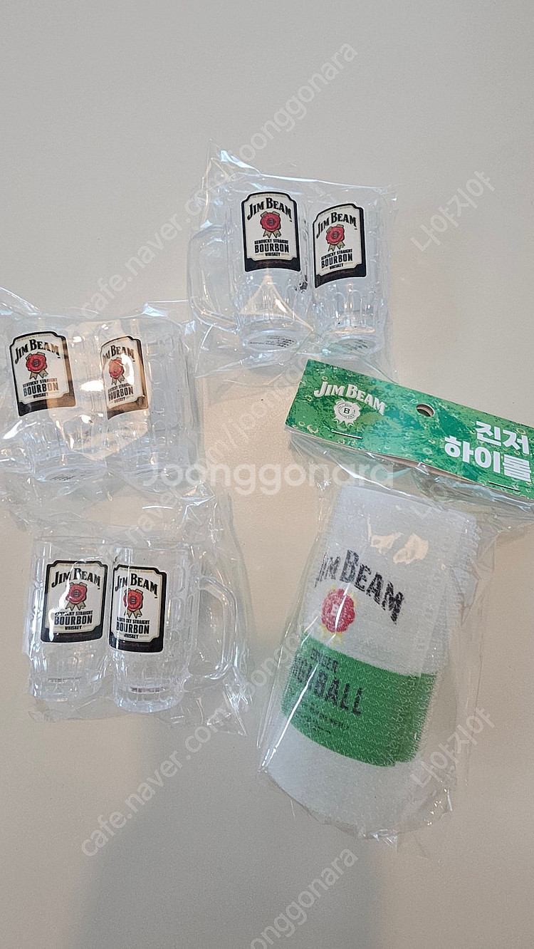[새상품] 짐빔미니잔 짐빔하이볼잔 미니잔 2개 셋트 짐...--1