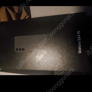 S24 fe 블랙 256g 새상품 미개봉 풀박