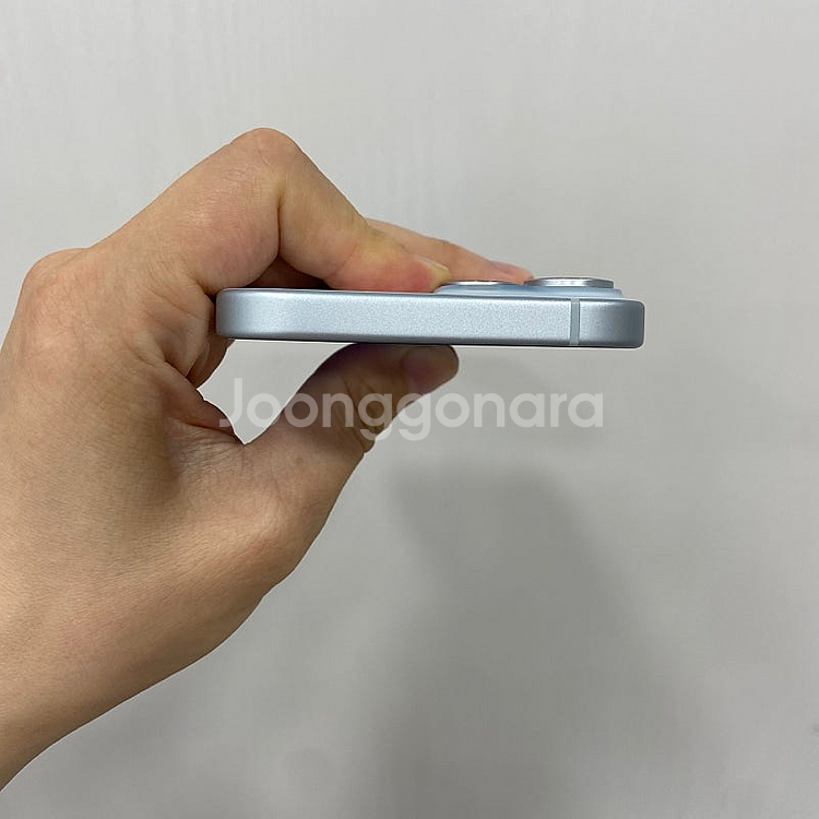 98849 아이폰15 블루 128GB A급 부산 중고폰...--5
