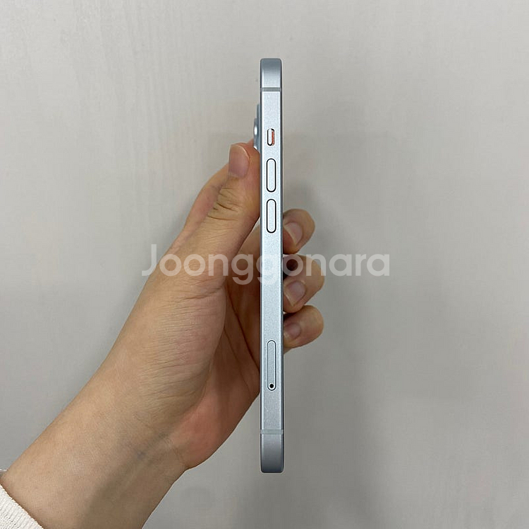 98849 아이폰15 블루 128GB A급 부산 중고폰...--6