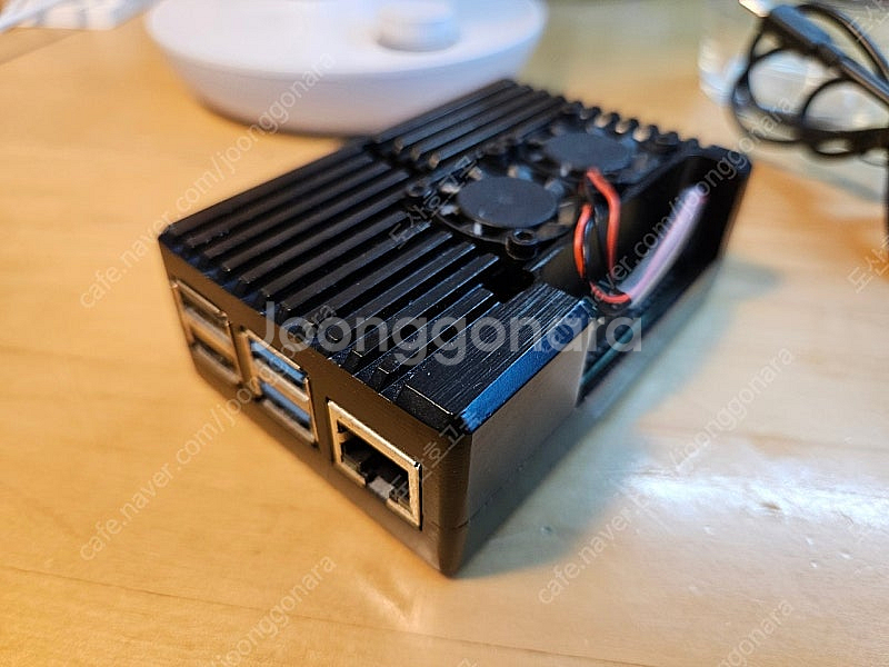 라즈베리파이 4B 4GB+케이스+어댑터--0