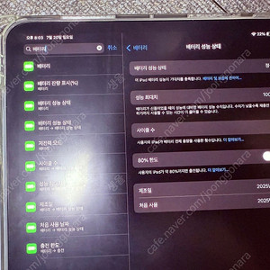 아이패드프로 m4 wifi 실버 팝니다 에플케어O