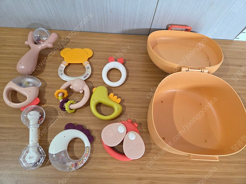 해피플레이 해피라이온 치발기 딸랑이 팔아요--3