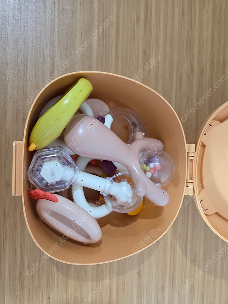 해피플레이 해피라이온 치발기 딸랑이 팔아요--4