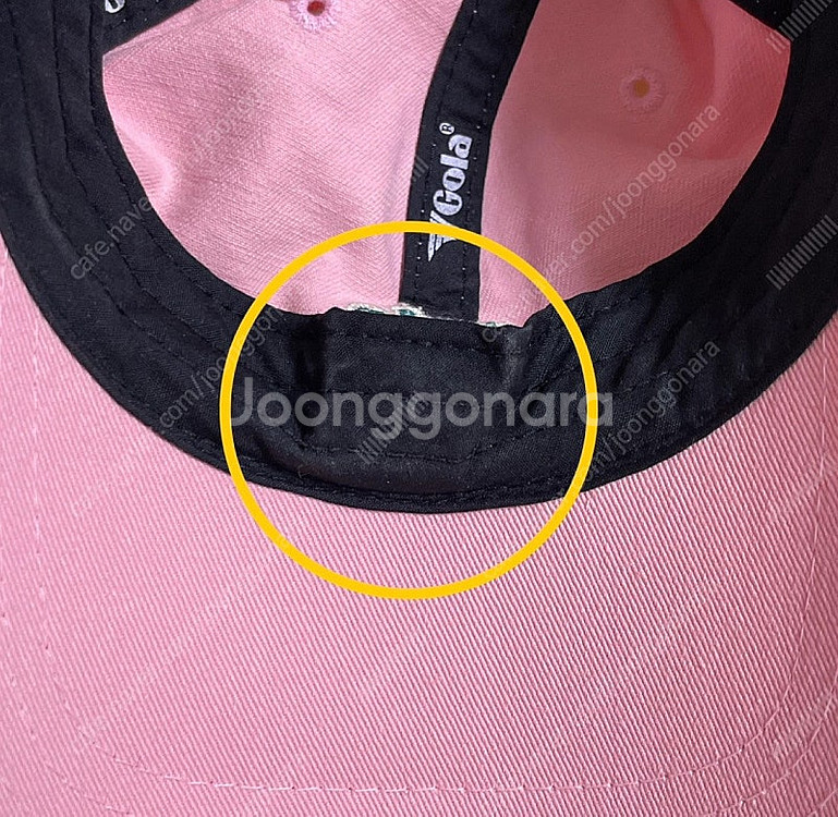 골라 볼캡 모자 핑크 gola TWILL BALLCAP...--2