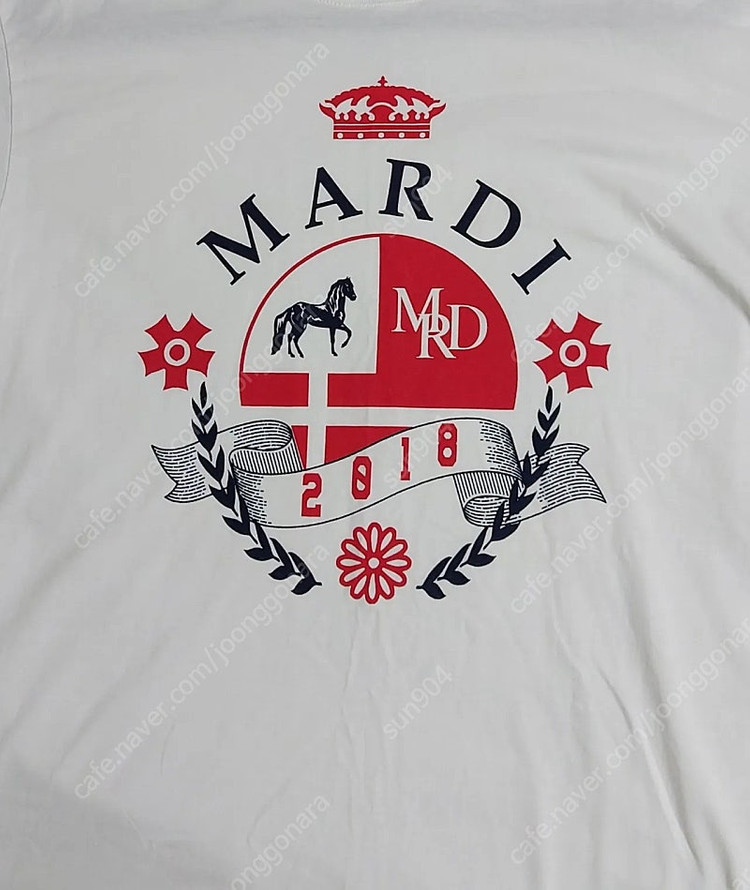 마르디메크리디 반팔라운드티셔츠 프리사이즈 이미지