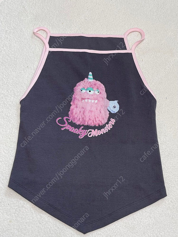 (새옷)매니모어몽 spooky monster 배색 나시티 이미지