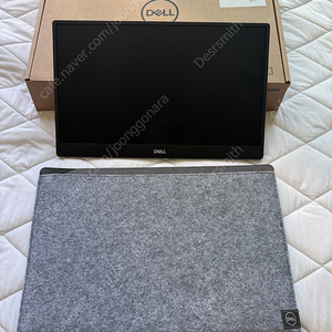 DELL 델 P1424H 14 FHD IPS 접이식 포터블 휴대용 모니터