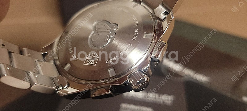 테그호이어 아쿠아레이서 청판43mm 쿼츠 크로노 정품 ...--2