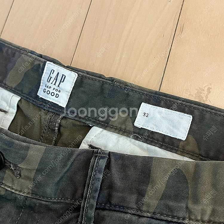 GAP 갭 남성 반바지 33인치 새제품--2