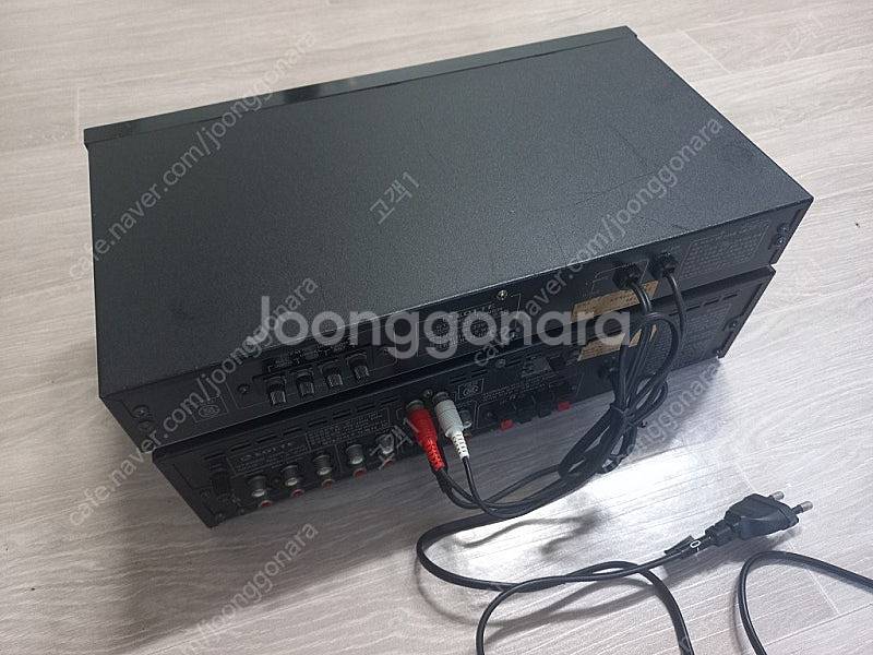 롯데 구형 튜너와 앰프 부품용--1