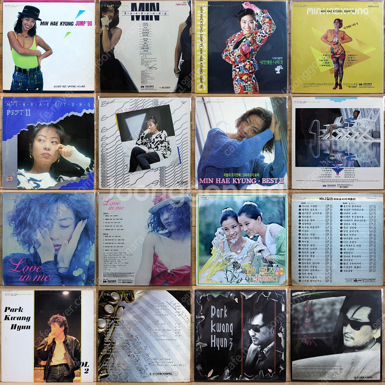 가요 LP와 외국 LP 3500장 판매 가수이름순 마,...--1