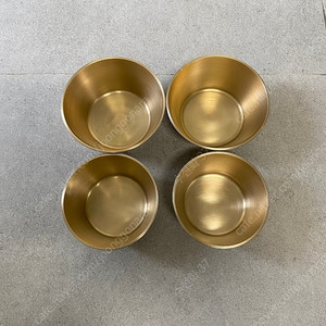 놋담 유기 모던 반상기 세트