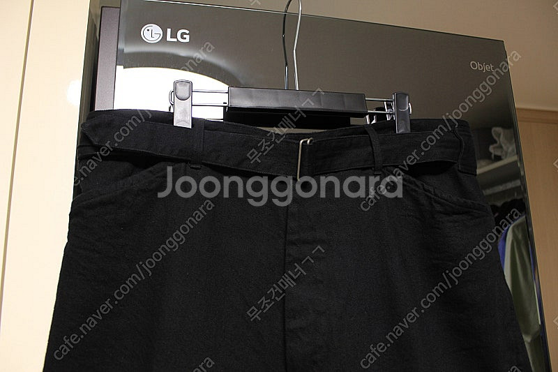 코모리 25ss 오버핏 블랙 데님 팬츠 4사이즈 판매합...--2
