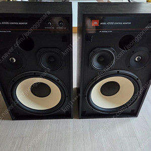 jbl 4312g 스피커 데논 앰프