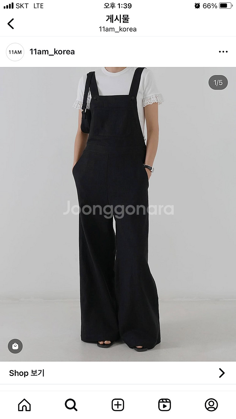 11am제작팬츠 S사이즈 새제품 판매해요--3