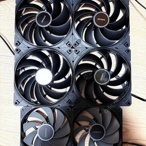 Antec Tranquil 140 PWM 4개 + P12R 리버스 2개 일괄 판매 합니다