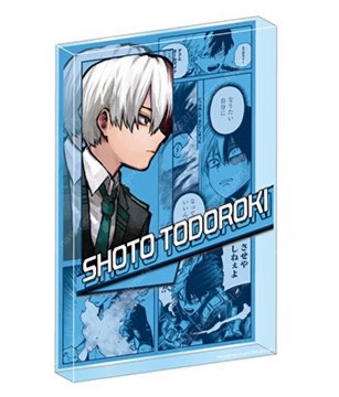 나의 히어로 아카데미아 히로아카 토도로키 쇼토 2025 점프 생일 아크릴 블록--0