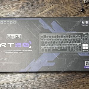 에포메이커 RT80(블랙, Wisteria 축) 키보드 팝니다.