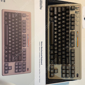 8Bitdo 레트로87 키보드 C64 에디션